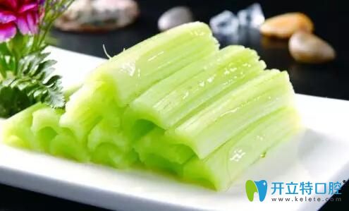 小米西芹配茴香去除口臭