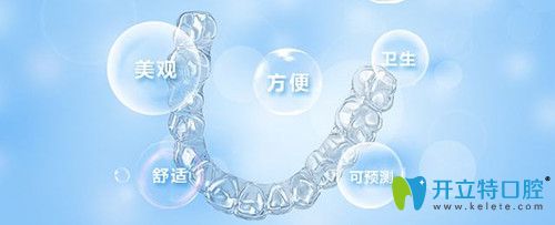 隱形矯正牙套更美觀、方便