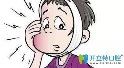 牙齦腫包還會導致面部腫脹