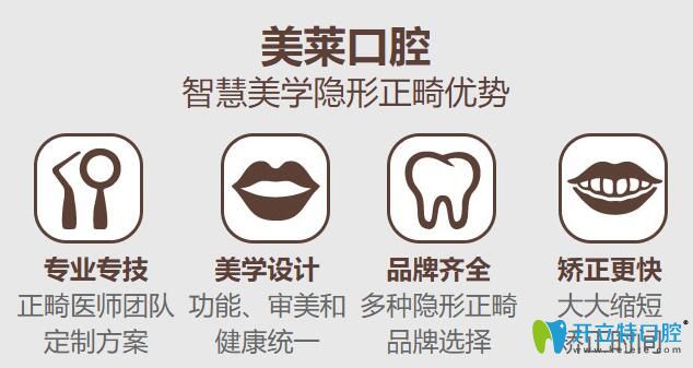 美萊口腔隱形正畸優(yōu)勢
