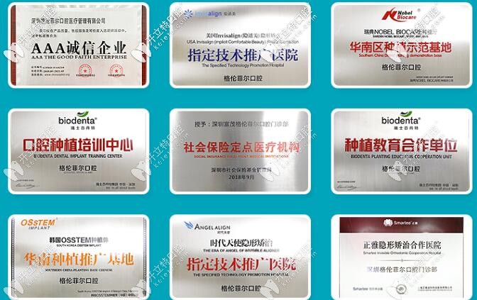 深圳格倫菲爾與先進種植體品牌合作