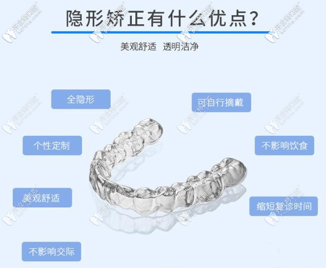 隱形牙套矯正有什么優(yōu)點