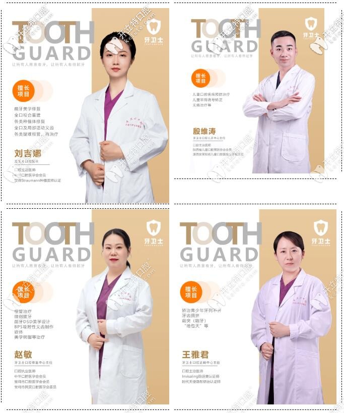 牙衛(wèi)士口腔醫(yī)生團(tuán)隊(duì) 牙衛(wèi)士口腔醫(yī)生團(tuán)隊(duì)