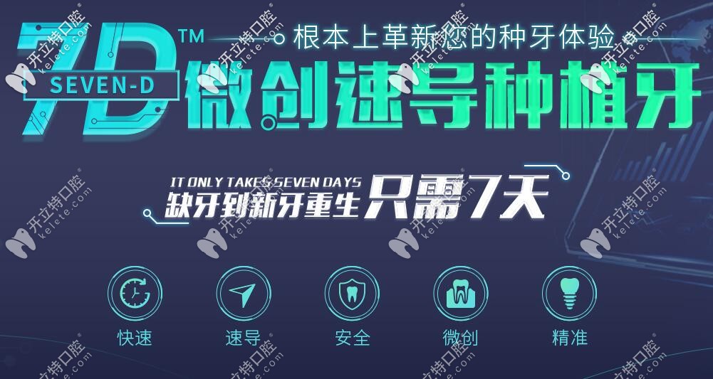 7D微創(chuàng)速導(dǎo)種植牙