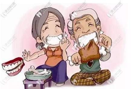 80多歲老人牙掉了裝假牙好還是種植牙好?沒有全掉種牙好