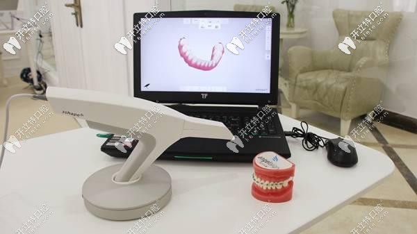 植得口腔口掃儀的外觀