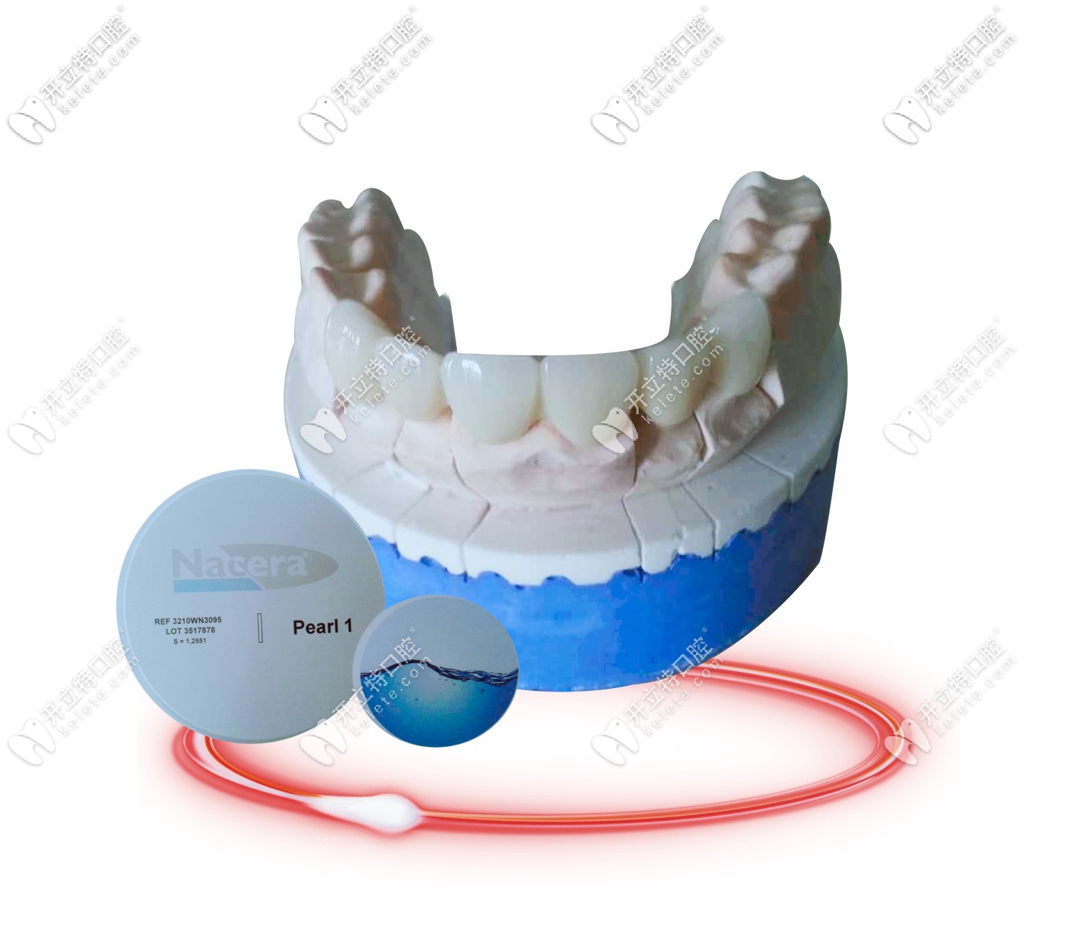 德國氧化鋯全瓷牙